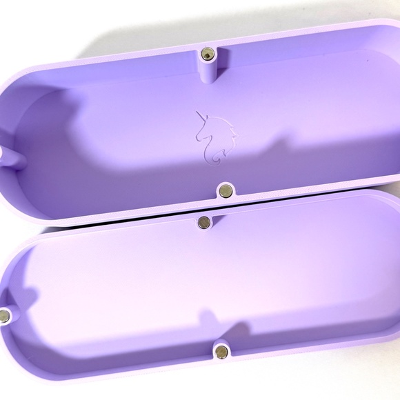 Bandage-Style Storage Case with Heart Design – Cute Lilac Organizer - Picture 8 of 9